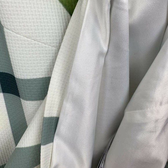 Ted Baker Secret Trellis Green White Check Dress - Picture 6 of 8